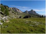 Rifugio Pederü - Sasso delle Dieci / Zehnerspitze